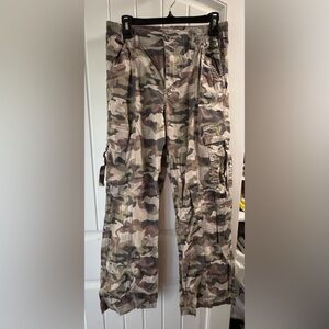 Camo cargo pants